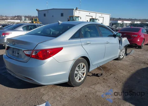 2012 Hyundai Sonata Gls из США, поврежденный, VIN 5NPEB4AC7CH456875